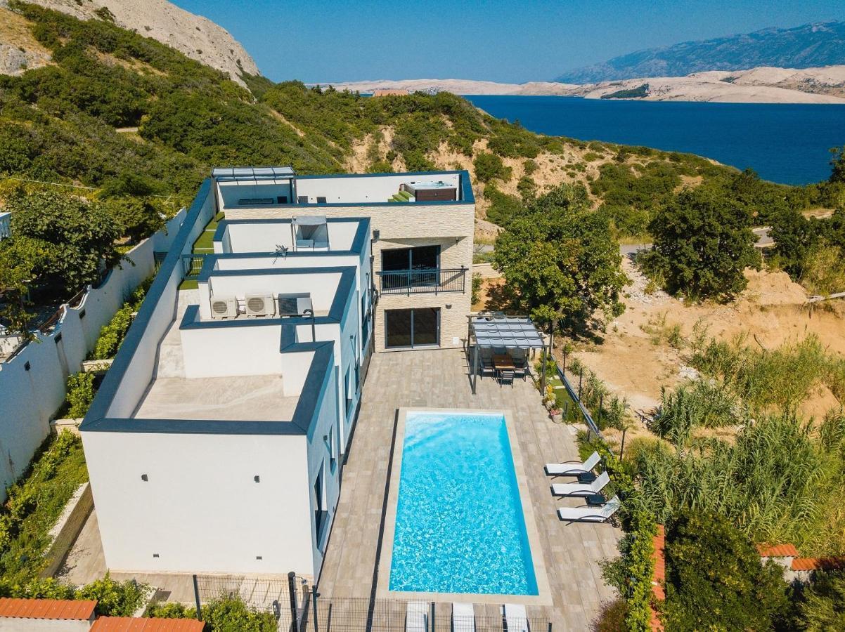 Perla Nera Heated Pool & Sauna Stan Trigraci Exteriér fotografie